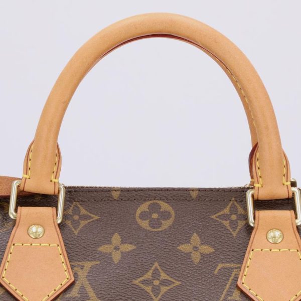 90735 7 Louis Vuitton Speedy 30 Bag Monogram Canvas Brown