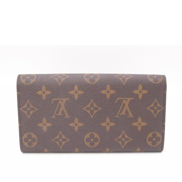 90742 2 Louis Vuitton Portefeuil Sala Monogram Wallet Brown