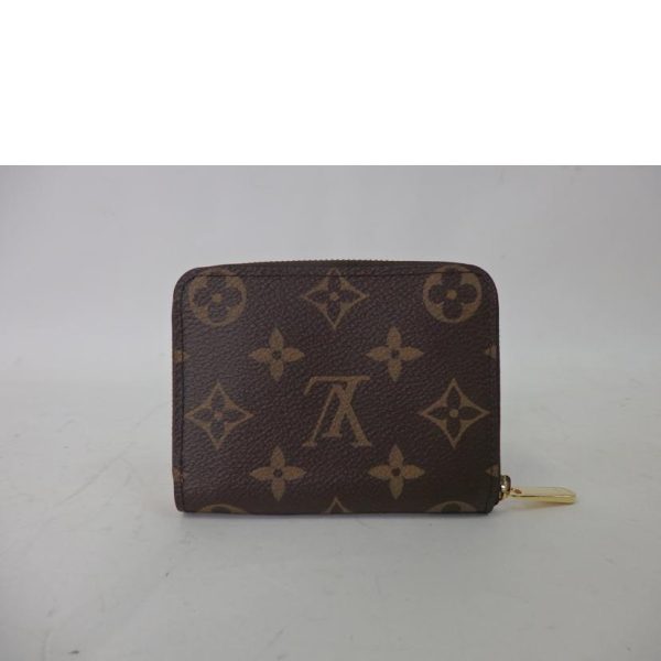 90744 2 Louis Vuitton Zippy Coin Purse Monogram Brown