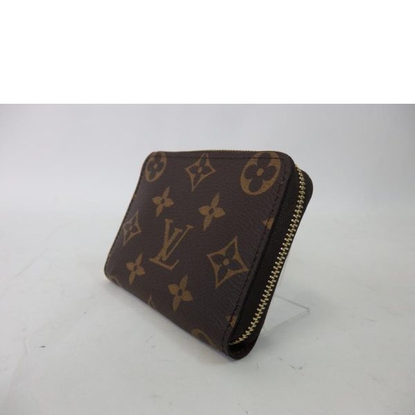 90744 3 Louis Vuitton Zippy Coin Purse Monogram Brown