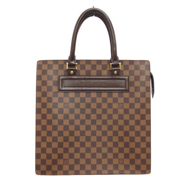 90780 1 Louis Vuitton Venice GM Damier Ebene Shoulder Bag Brown