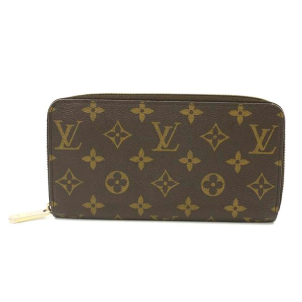 90872 1 Louis Vuitton Zippy Wallet Monogram Wallet Brown