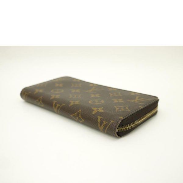 90872 3 Louis Vuitton Zippy Wallet Monogram Wallet Brown