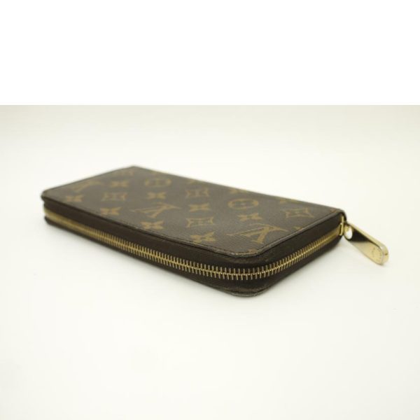 90872 4 Louis Vuitton Zippy Wallet Monogram Wallet Brown