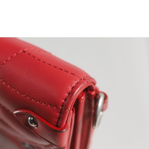 90880 8 Louis Vuitton New Wave Long Wallet Red