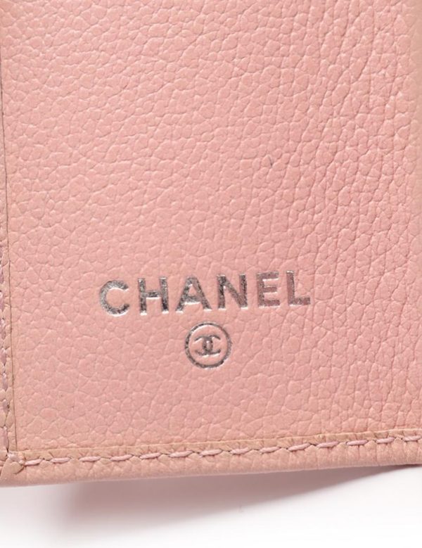 909073002061 5 Chanel Camellia 6 row Key Case Pink Accessory