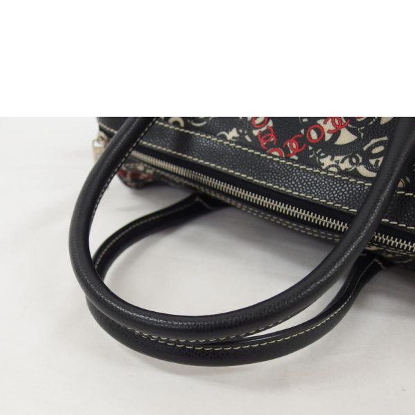 90925 4 CHANEL Coco Travel Handbag Black