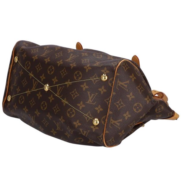 90930 3 Louis Vuitton Tivoli GM Monogram Handbag Brown