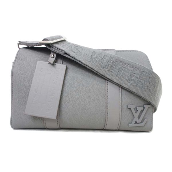 90943 1 Louis Vuitton City Keepall Aerogram Duffel Bag Gray