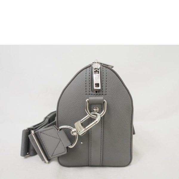 90943 4 Louis Vuitton City Keepall Aerogram Duffel Bag Gray