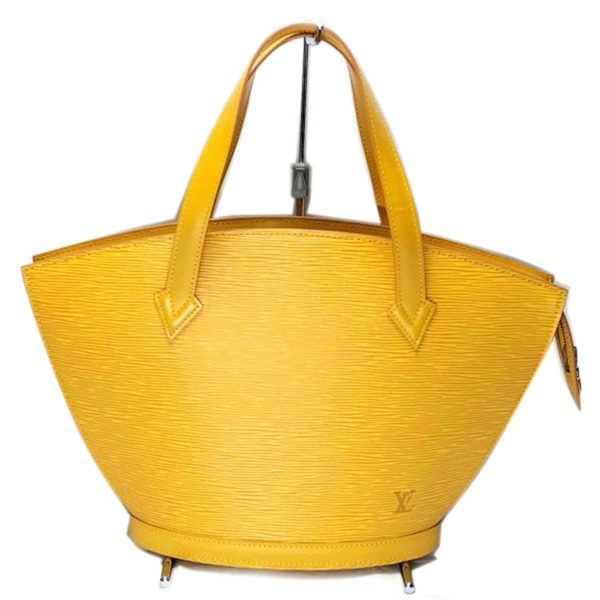 90951 1 LOUIS VUITTON Saint Jacques Handbag Epi Tassili Yellow