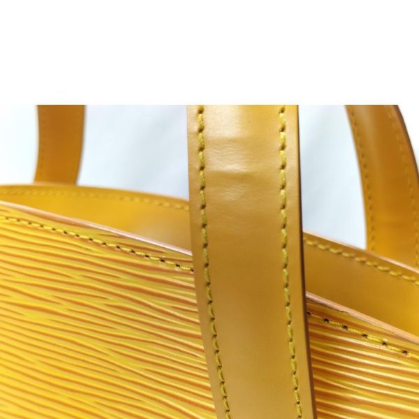 90951 8 LOUIS VUITTON Saint Jacques Handbag Epi Tassili Yellow