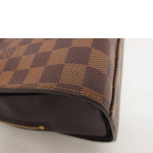 90964 10 Louis Vuitton Triana Bag Damier Ebene Brown