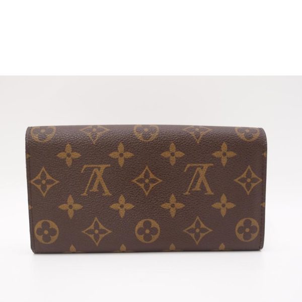 90995 2 Louis Vuitton Portefeuil Sala Monogram Wallet Brown