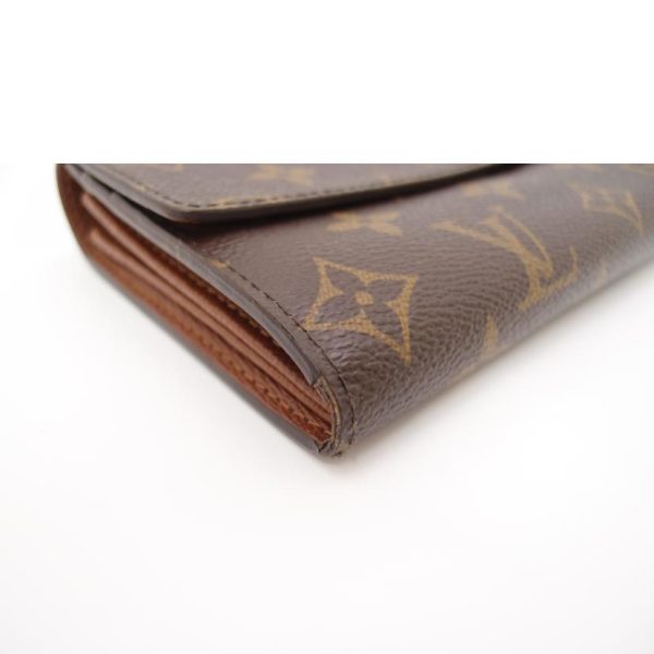 90995 6 Louis Vuitton Portefeuil Sala Monogram Wallet Brown