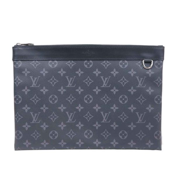 90998 1 Louis Vuitton Pochette Discovery Bag Monogram Eclipse