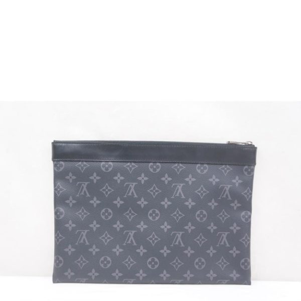 90998 2 Louis Vuitton Pochette Discovery Bag Monogram Eclipse