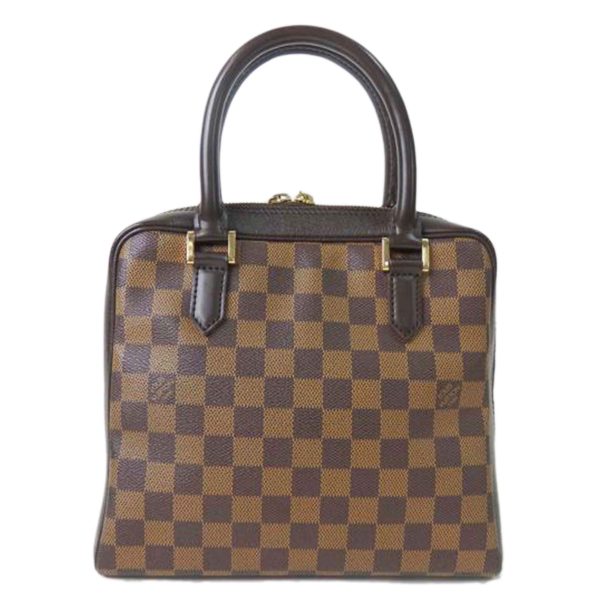 91091 1 Louis Vuitton Brella Damier Shoulder Bag Brown