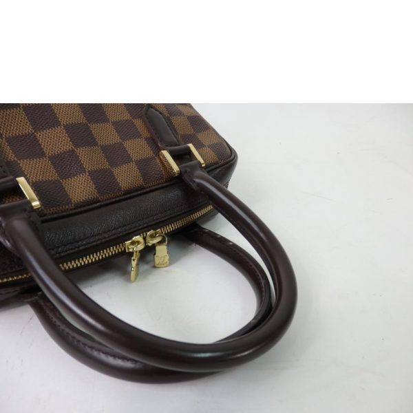 91091 5 Louis Vuitton Brella Damier Shoulder Bag Brown