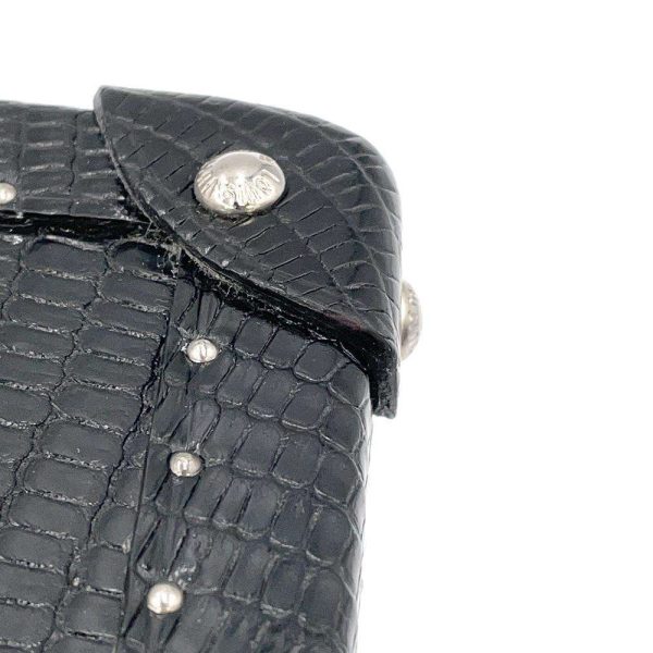 9110366 06 Louis Vuitton President Business Bag Lizard Black