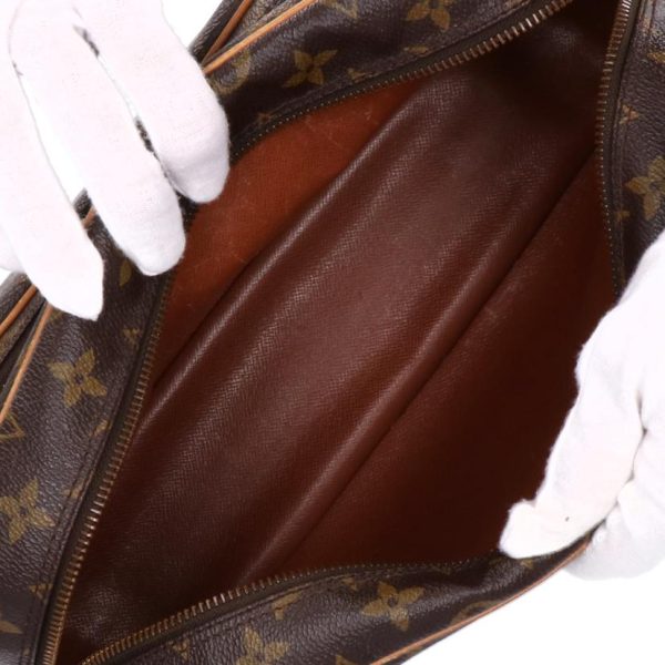 91114 5 Louis Vuitton Nile Monogram Handbag Brown