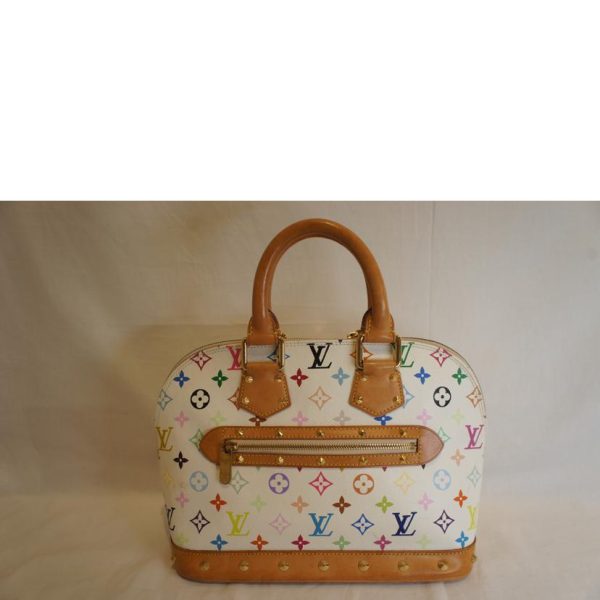 91117 2 Louis Vuitton Almabron Handbag Multicolor