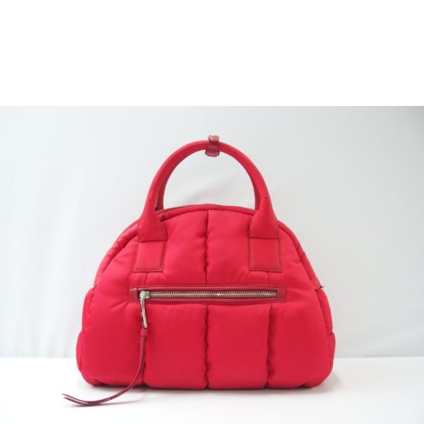 91140 2 Prada Tessuto Bomber 2WAY Bag Red