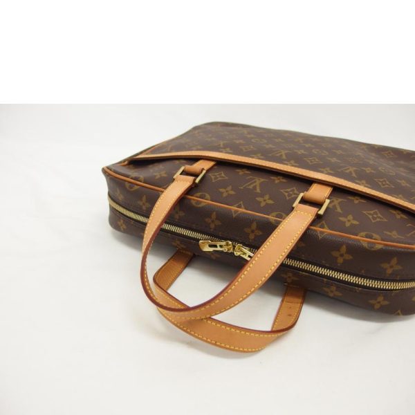 91152 4 Louis Vuitton Porte de Cumin Pegas Monogram Travel Bag Brown