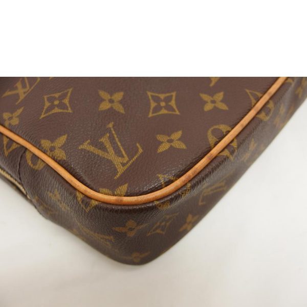 91152 7 Louis Vuitton Porte de Cumin Pegas Monogram Travel Bag Brown