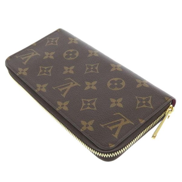 9116207 02 Louis Vuitton Zippy Wallet Monogram Fuchsia