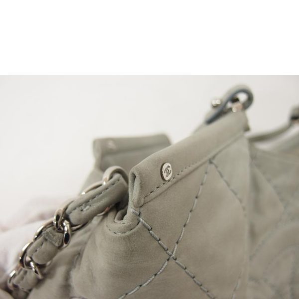 91182 8 CHANEL Cocomark 2WAY Handbag Gray