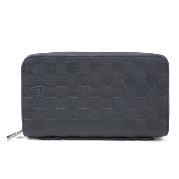 91209 1 Louis Vuitton Zippy XL Wallet Damier Infini Onyx