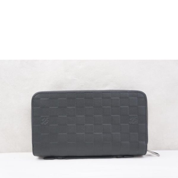 91209 2 Louis Vuitton Zippy XL Wallet Damier Infini Onyx