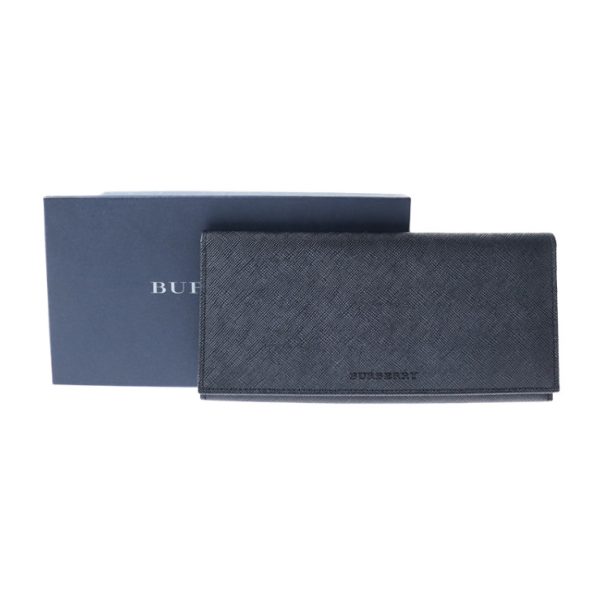 912113002102 8 Burberry Leather Long Wallet Black