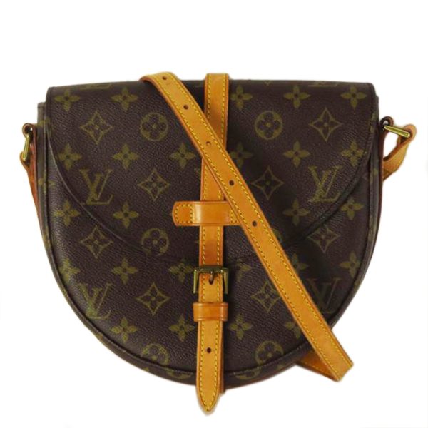 91305 1 Louis Vuitton Chanti MM Shoulder Bag Monogram