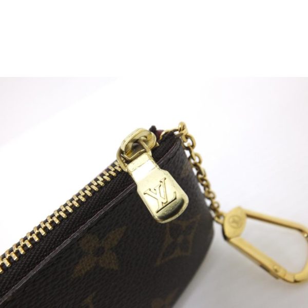 91318 6 Louis Vuitton Pochette Cle Vivienne Key Pouch Brown