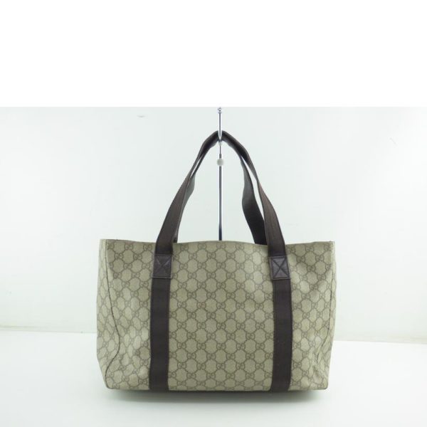 91367 2 Gucci GG Supreme Tote Bag