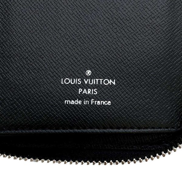 9141094 09 Louis Vuitton Zippy Wallet Vertical Damier Graphite Black