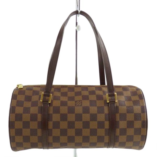 91459 1 Louis Vuitton Papillon 30 Bag Damier Ebene Brown