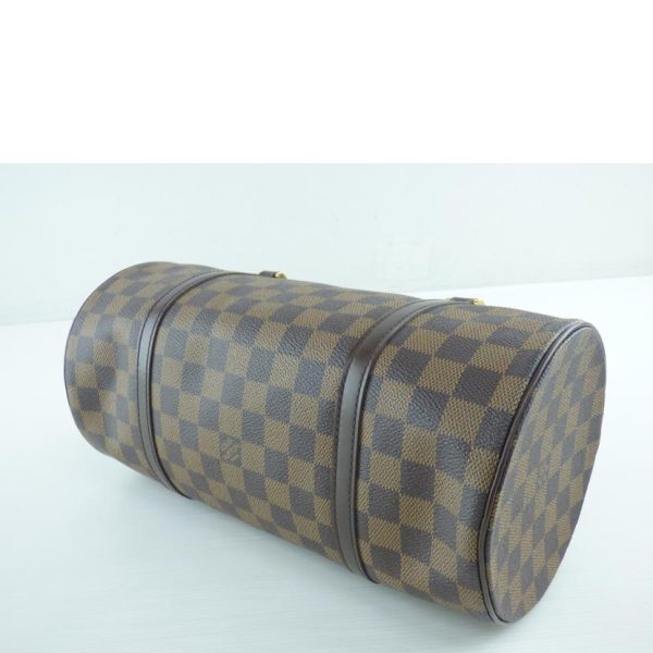 91459 3 Louis Vuitton Papillon 30 Bag Damier Ebene Brown