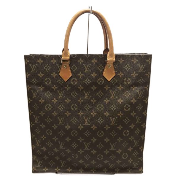 91478 1 Louis Vuitton Sac Pla Handbag Monogram Brown