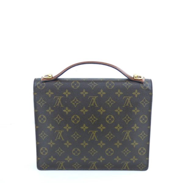 91503 2 Louis Vuitton Monceau Bag Monogram Canvas Brown