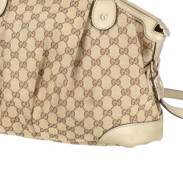 91503 5 Gucci Gg Canvas 2way Tote Bag