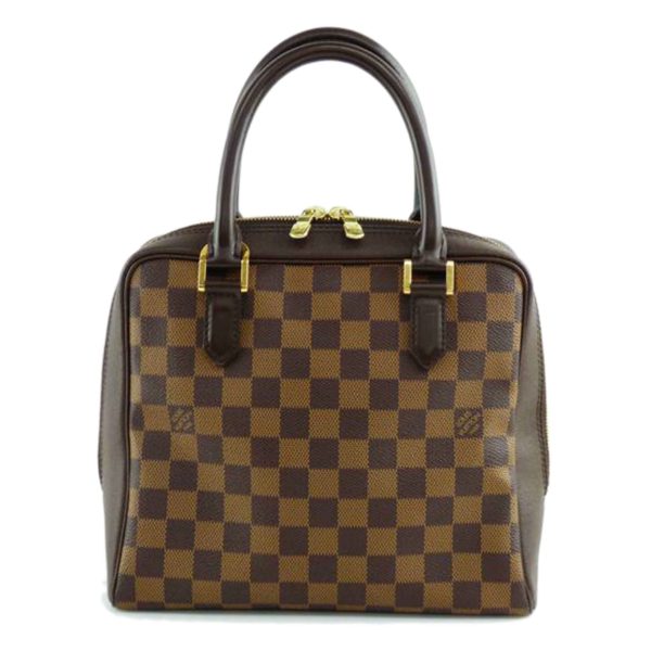 91510 1 Louis Vuitton Brella Bag Damier Ebene Brown