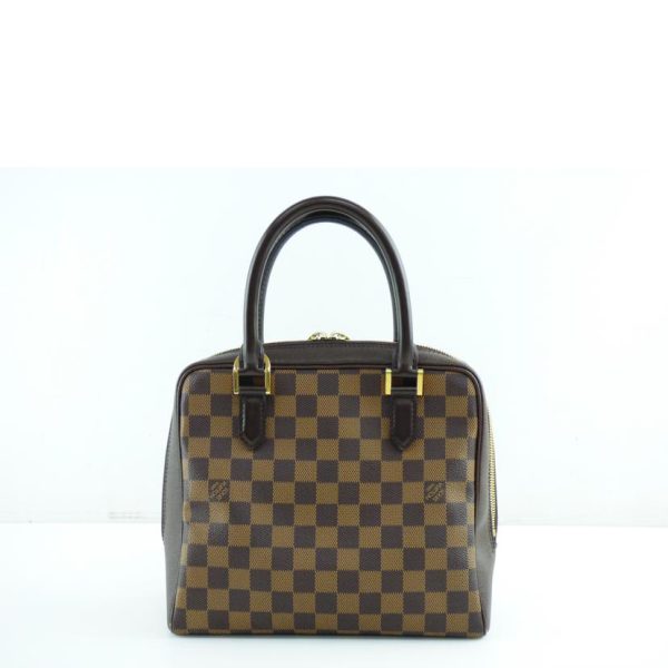 91510 2 Louis Vuitton Brella Bag Damier Ebene Brown