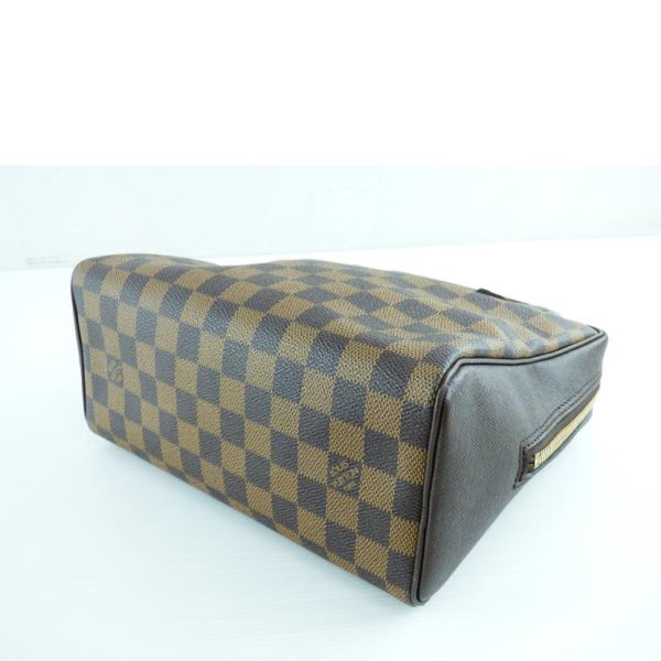 91510 3 Louis Vuitton Brella Bag Damier Ebene Brown