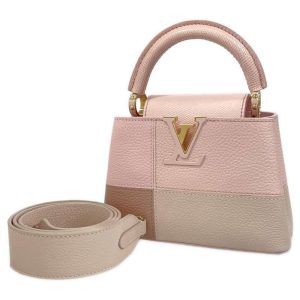 9154315 01 Prada Mini Canapa Fabric 2WAY Handbag