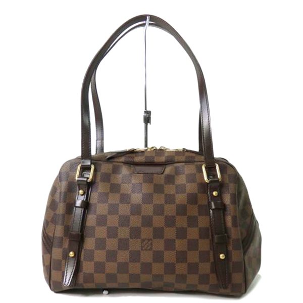 91565 1 Louis Vuitton Rivington GM Bag Damier Ebene Brown