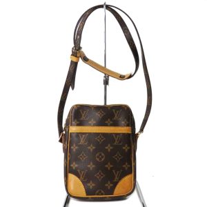 91633 1 Louis Vuitton Pochette Double Zip Monogram Emplant Leather Black Mini Shoulder Bag