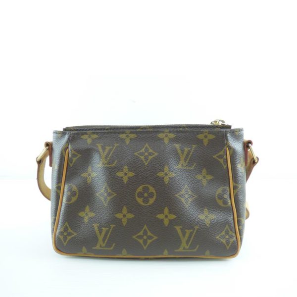 91640 2 Louis Vuitton Viva Cité PM Bag Monogram Canvas Brown